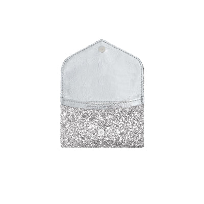 PORTE - MONNAIE ANNA - GLITTERS SILVER