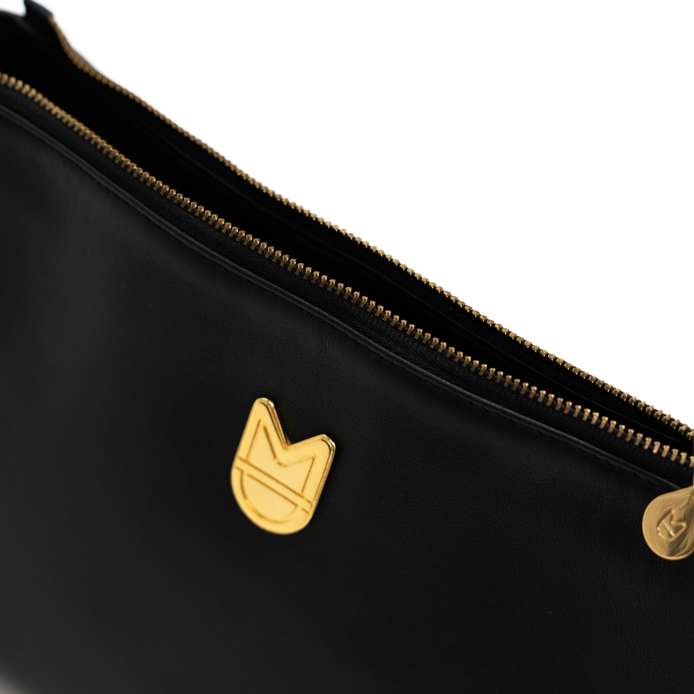 MADA POUCH - EMBOSSED BLACK MC LEATHER