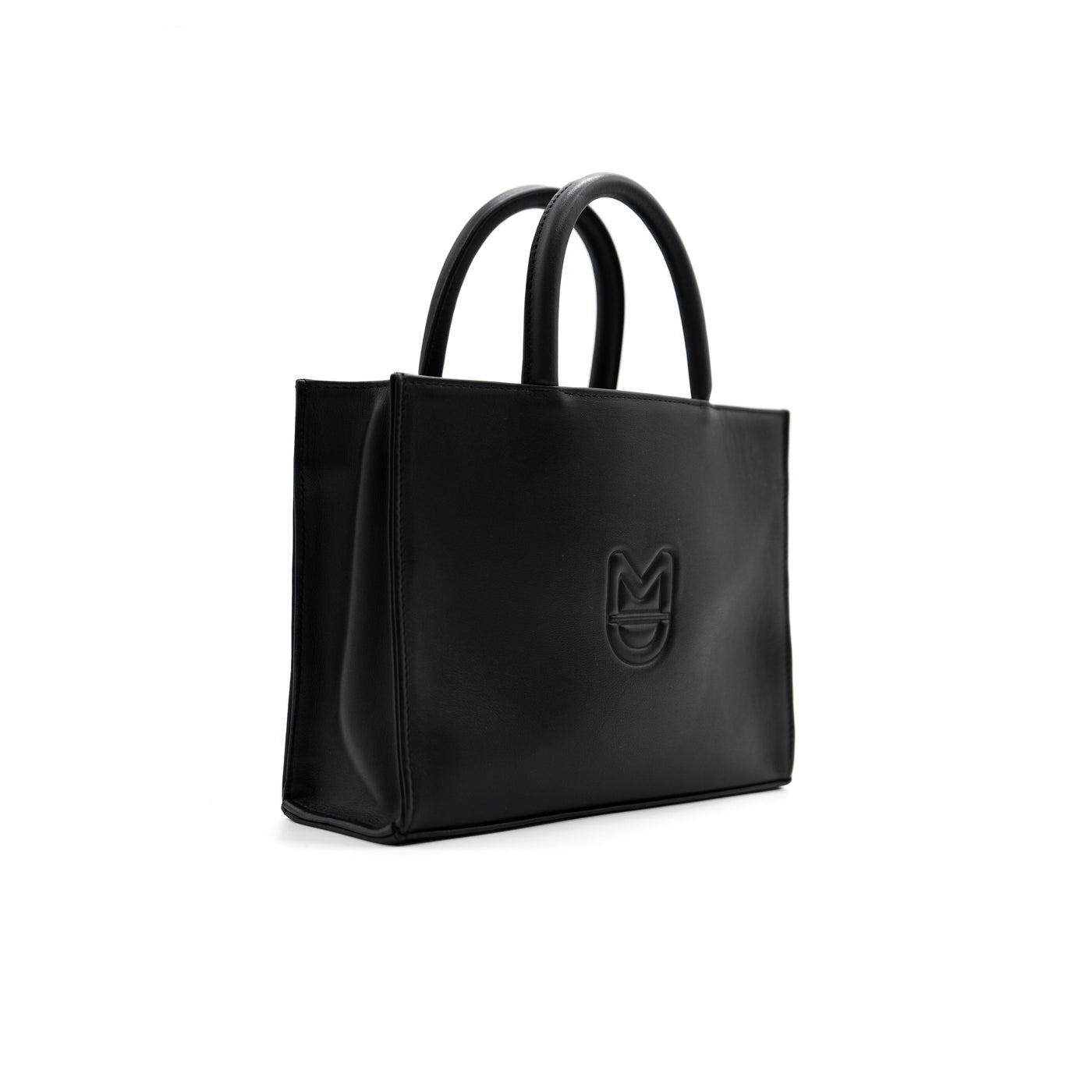 ÉLIE BAG - SMOOTH BLACK SILVER LEATHER