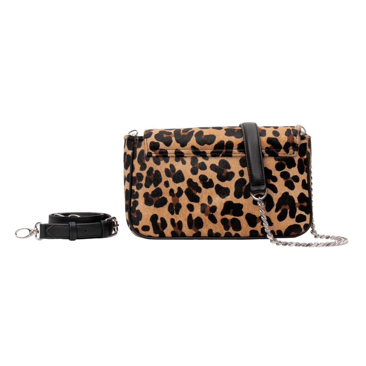 SAC IVY - CUIR IMPRIMÉ LEOPARD