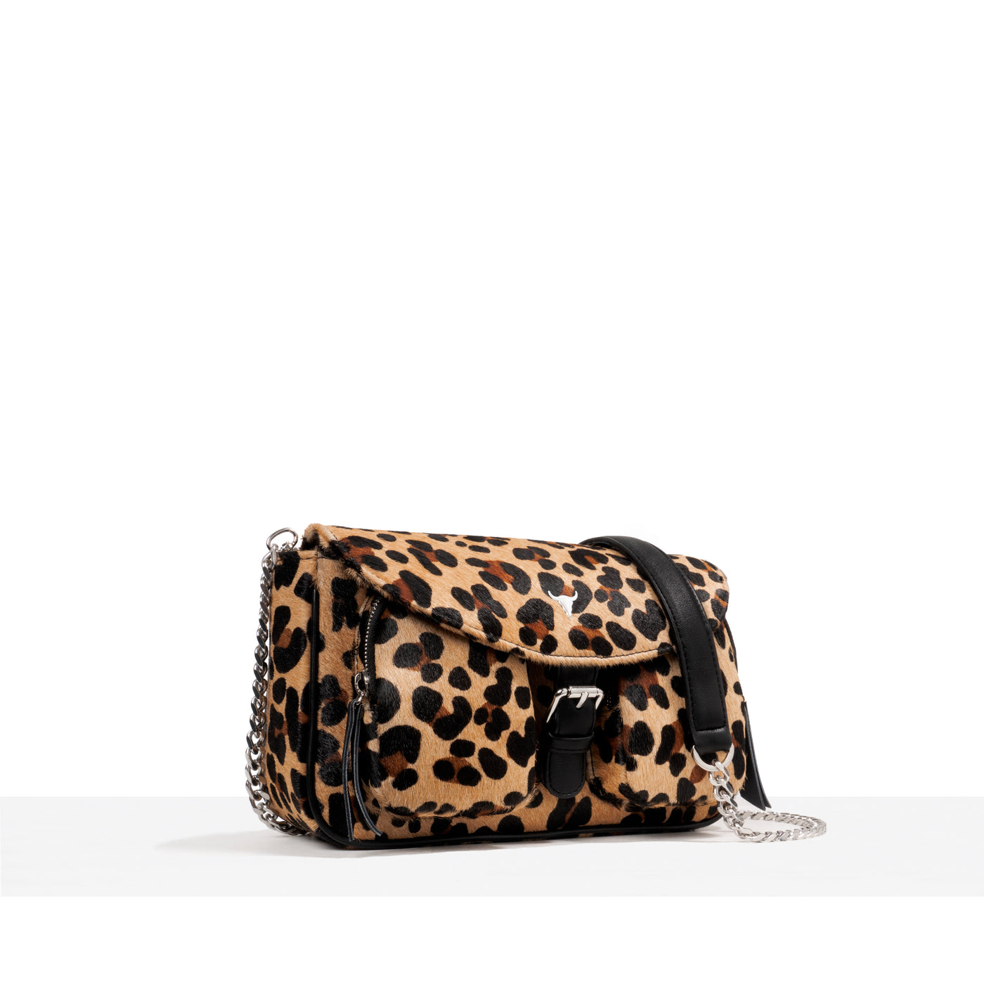 SAC IVY - CUIR IMPRIMÉ LEOPARD