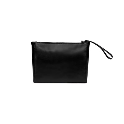 MADA POUCH - EMBOSSED BLACK MC LEATHER