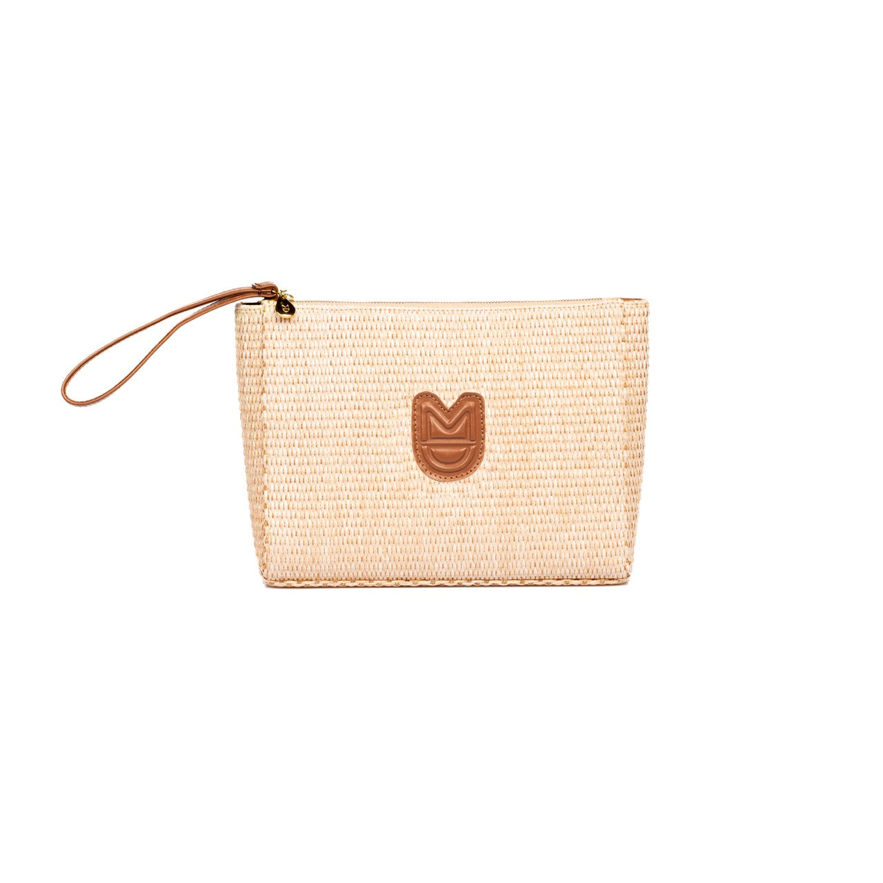 MADA POUCH - NATURAL RAFFIA