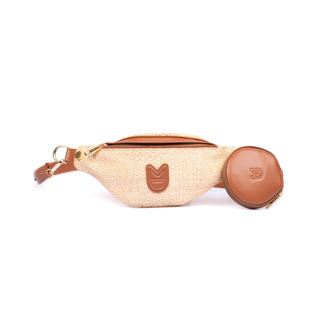 SAC BANANE AGLAÉ - RAPHIA NATUREL