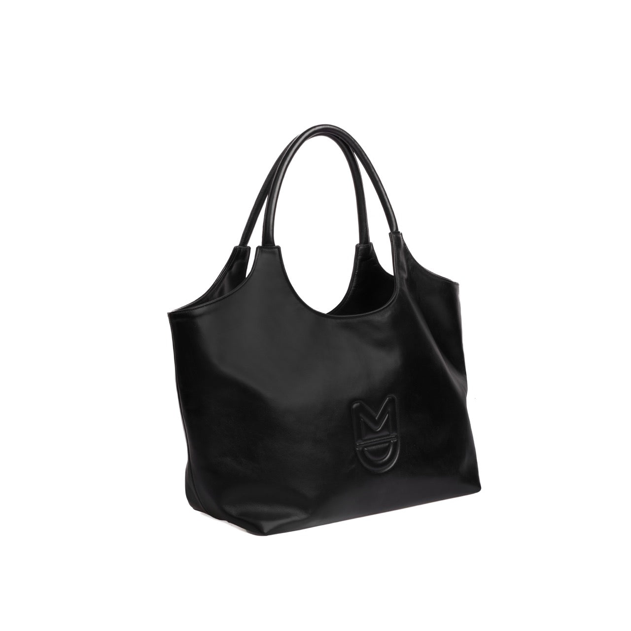 JANE BAG - SMOOTH BLACK SILVER LEATHER