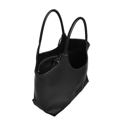 JANE BAG - SMOOTH BLACK SILVER LEATHER