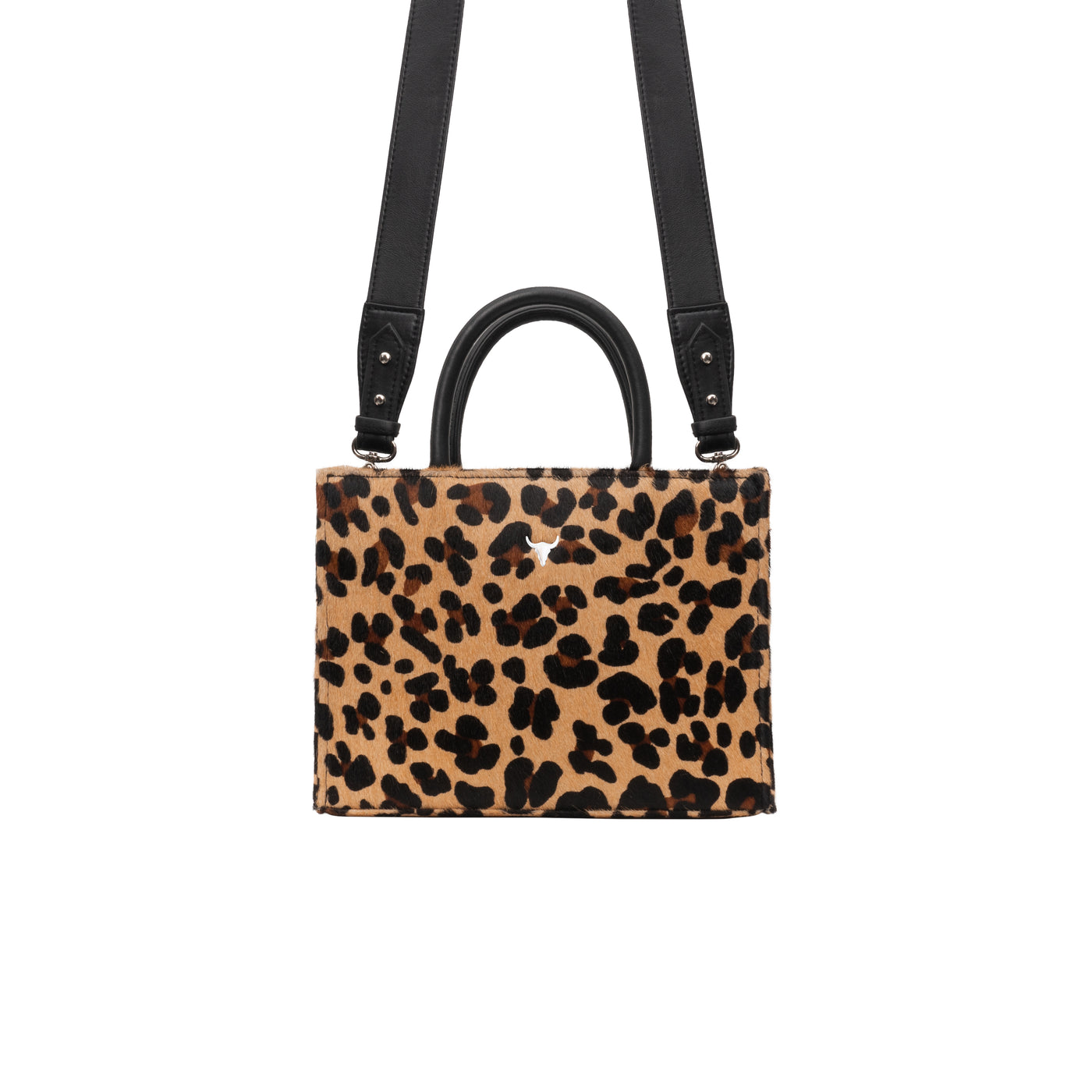 SAC MINI CHARLIE - CUIR IMPRIMÉ LEOPARD