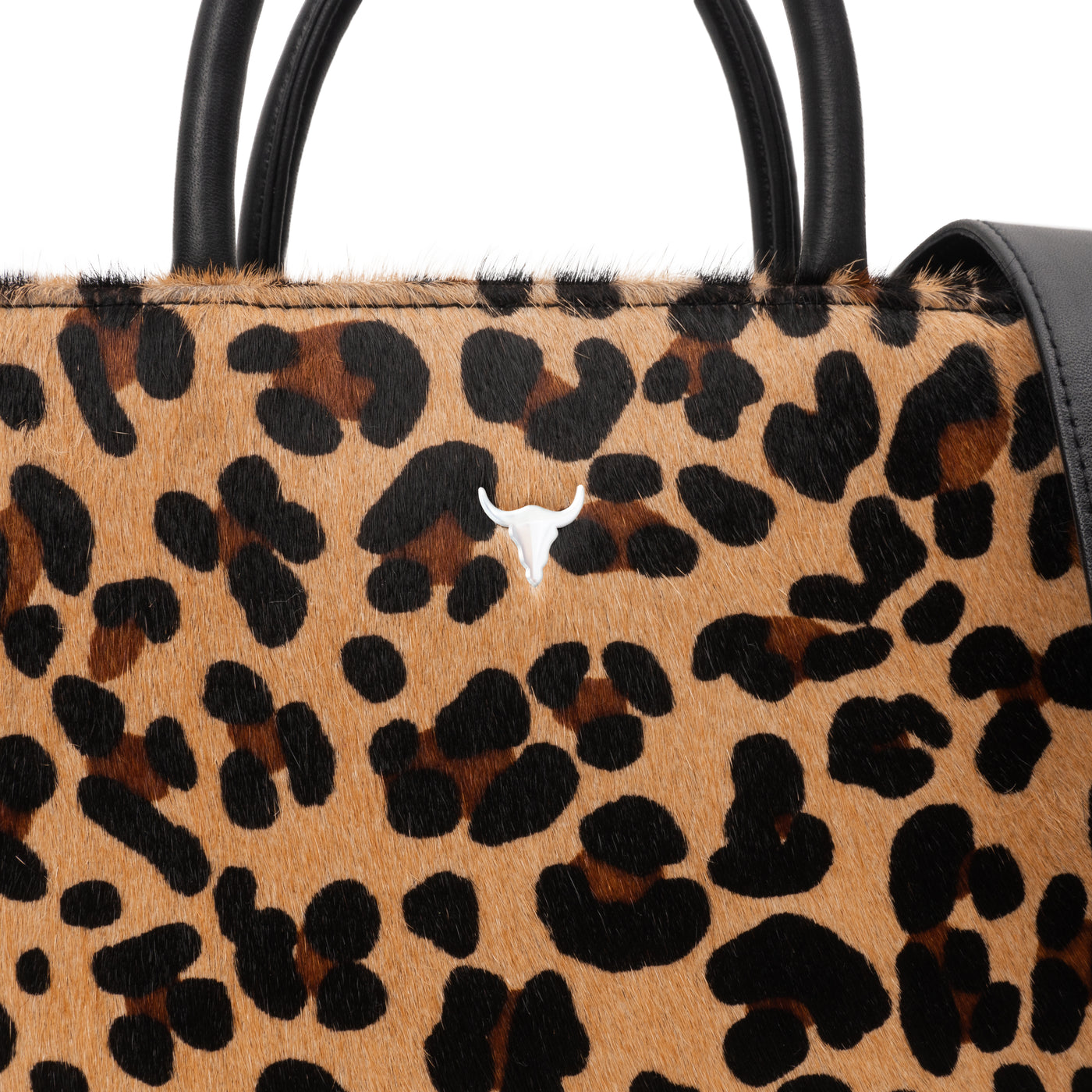 SAC MINI CHARLIE - CUIR IMPRIMÉ LEOPARD