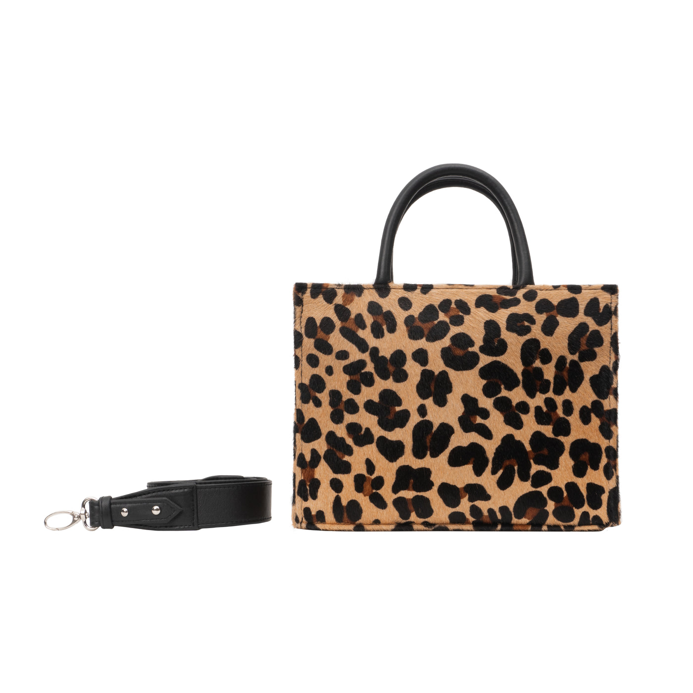 SAC MINI CHARLIE - CUIR IMPRIMÉ LEOPARD