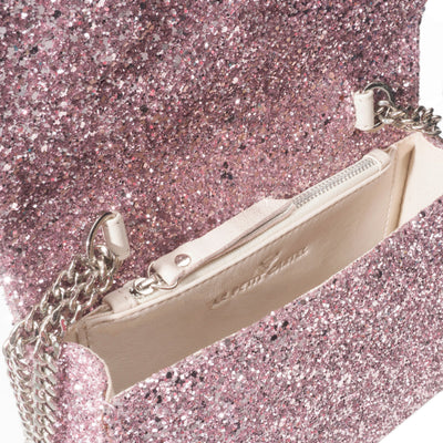 SAC MINI NELLY - GLITTERS PINK