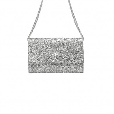 ORIGINAL NELLY BAG - GLITTERS SILVER