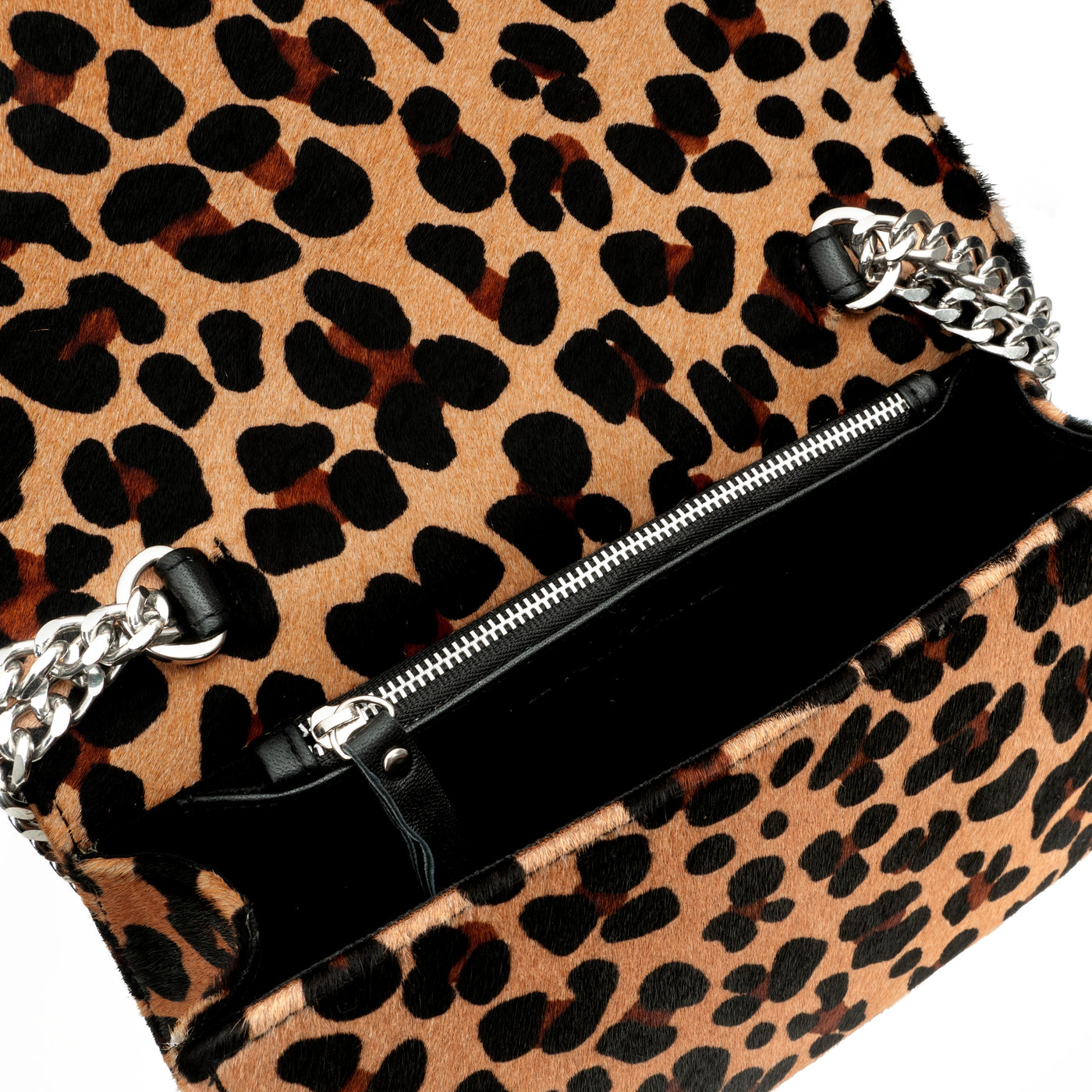 ORIGINAL NELLY BAG - LEOPARD PRINT LEATHER 