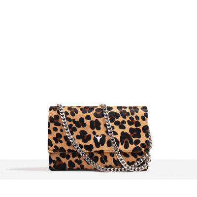 ORIGINAL NELLY BAG - LEOPARD PRINT LEATHER 