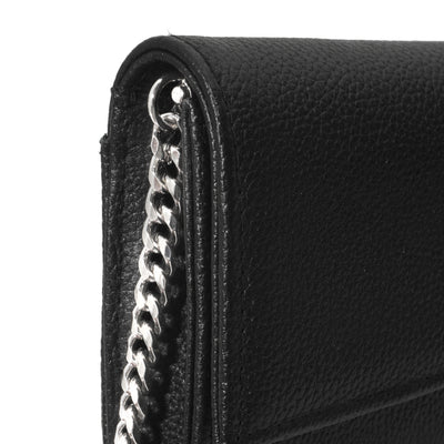 WALLET NELLY - CUIR NOIR