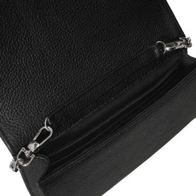 WALLET NELLY - CUIR NOIR