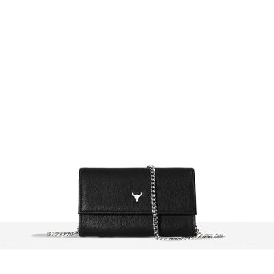 WALLET NELLY - CUIR NOIR