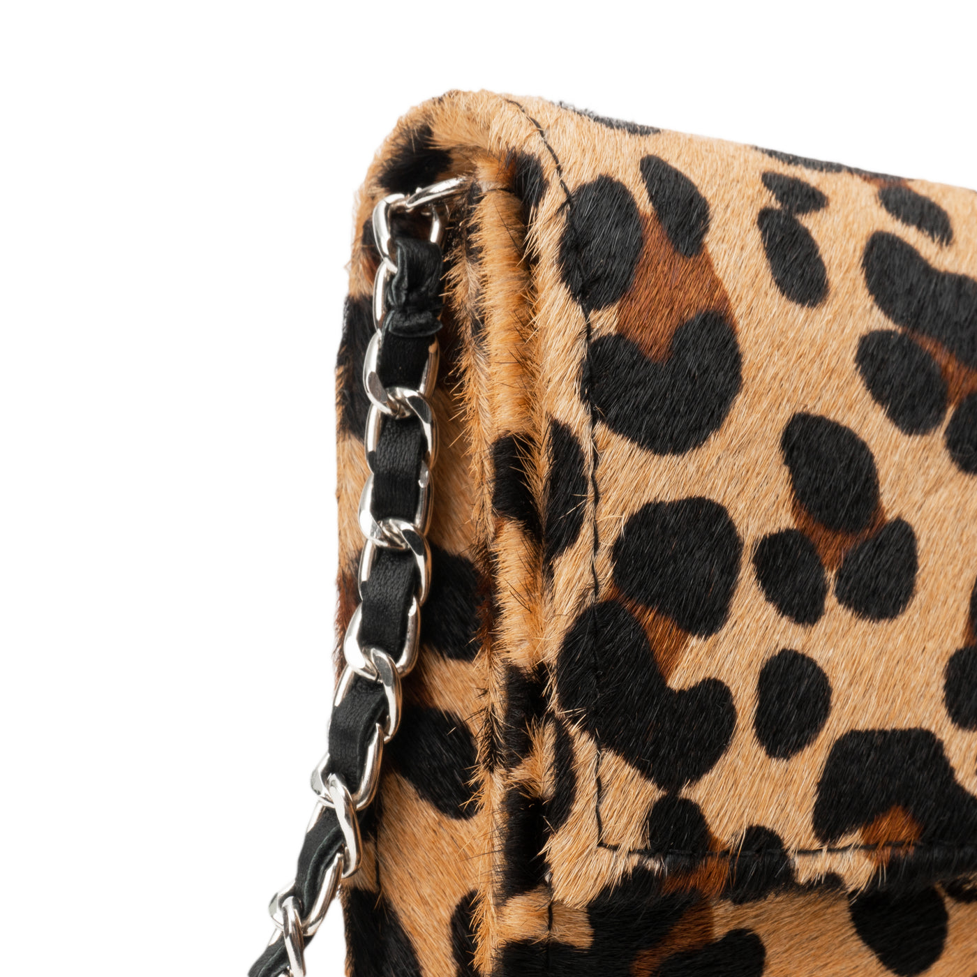 WALLET NELLY - CUIR IMPRIMÉ LEOPARD