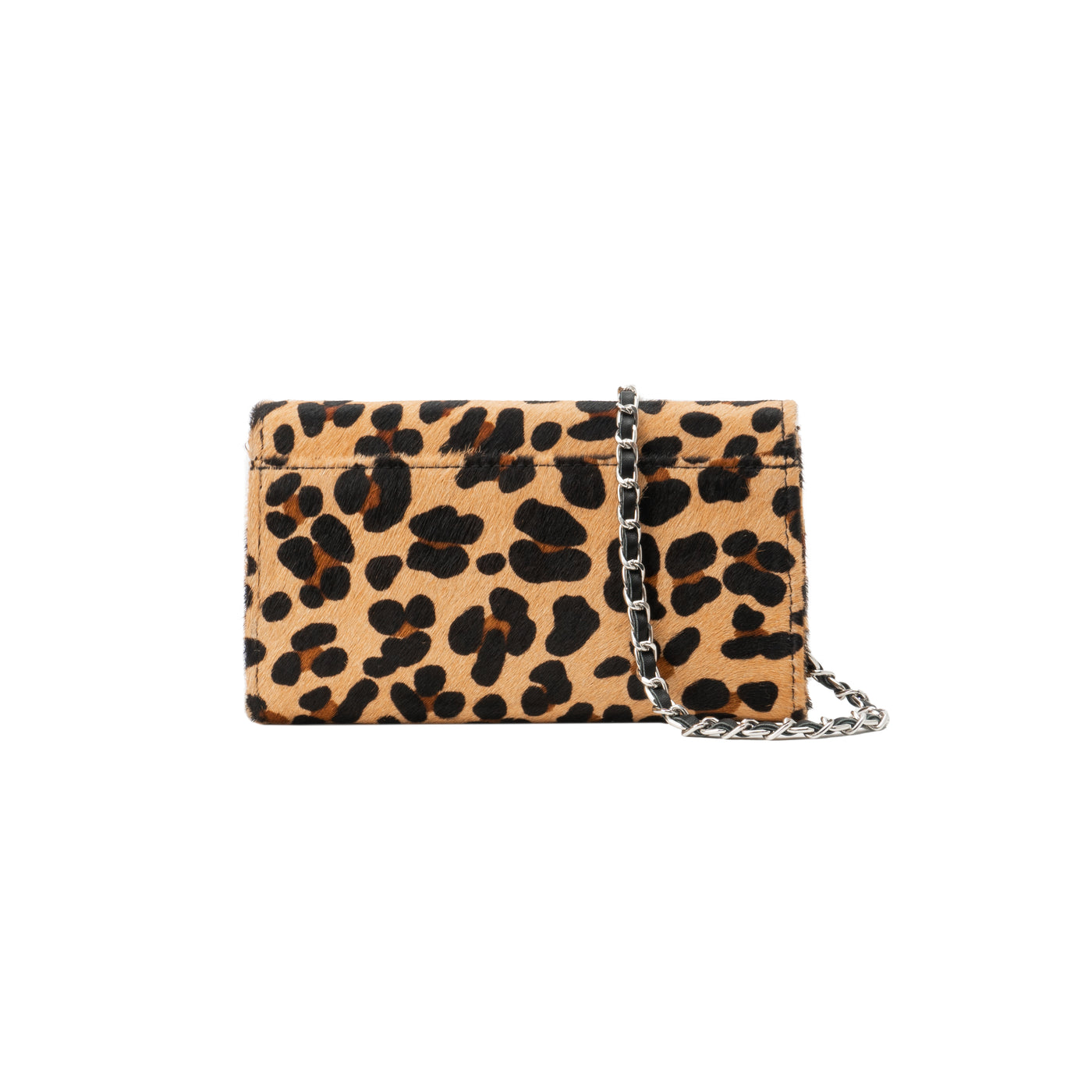 WALLET NELLY - CUIR IMPRIMÉ LEOPARD