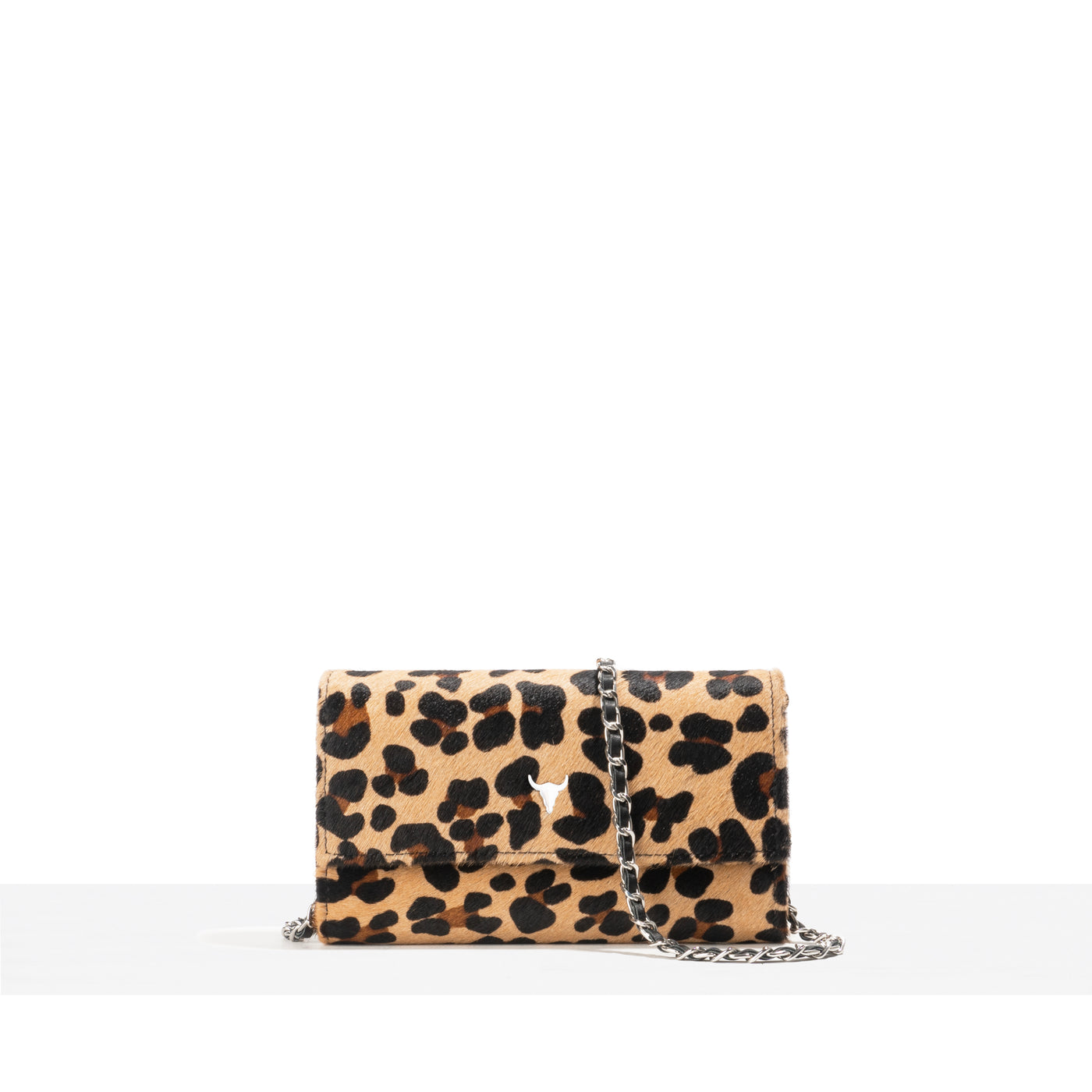 WALLET NELLY - CUIR IMPRIMÉ LEOPARD