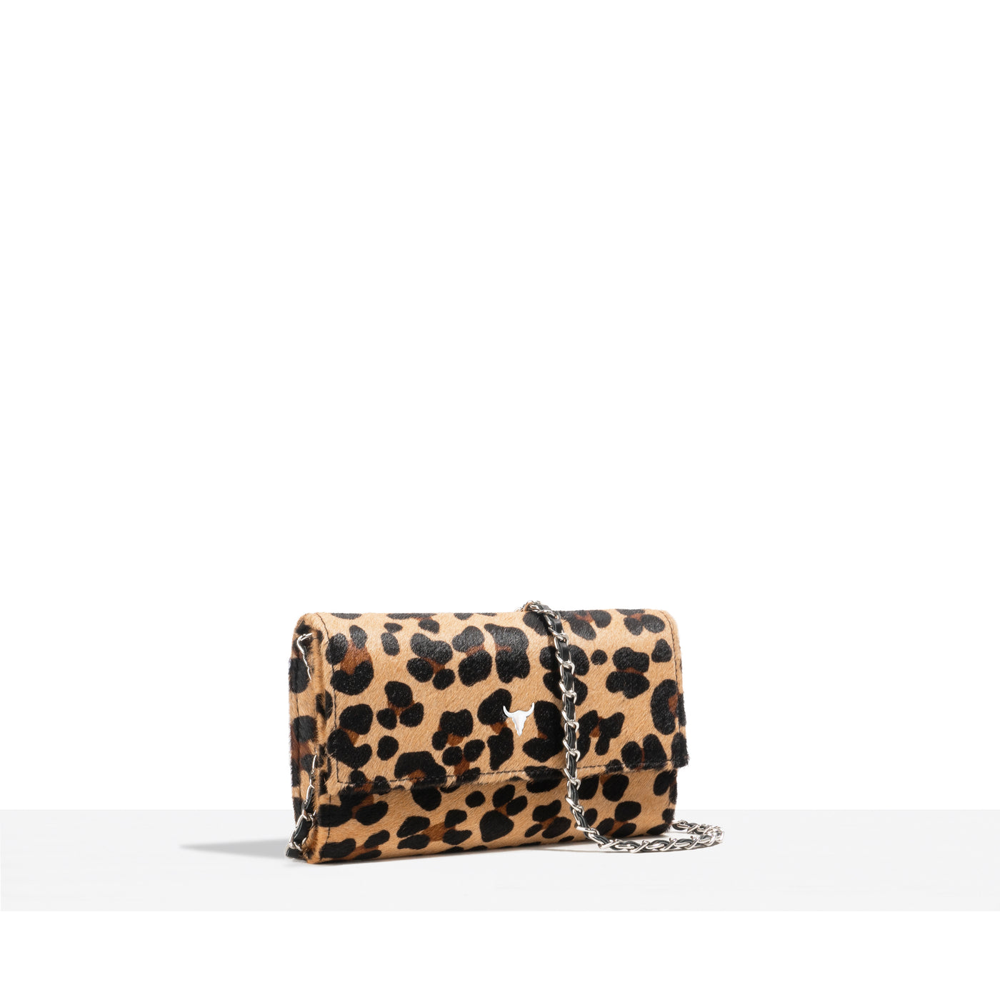 WALLET NELLY - CUIR IMPRIMÉ LEOPARD