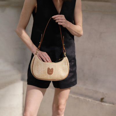 GRACE BAG - NATURAL RAFFIA