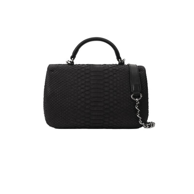 ORIGINAL BRIGITTE BAG - BLACK PYTHON