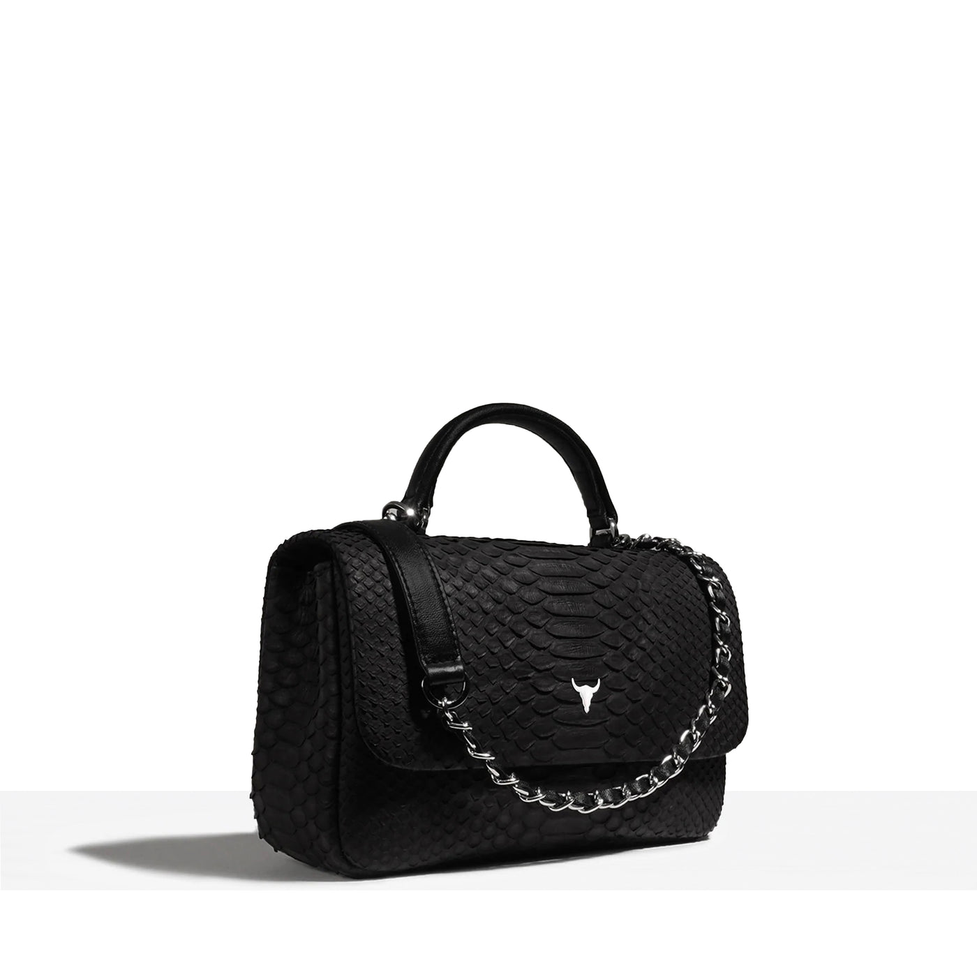 ORIGINAL BRIGITTE BAG - BLACK PYTHON