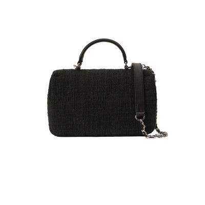 SAC BRIGITTE ORIGINAL - COTON TISSÉ NOIR