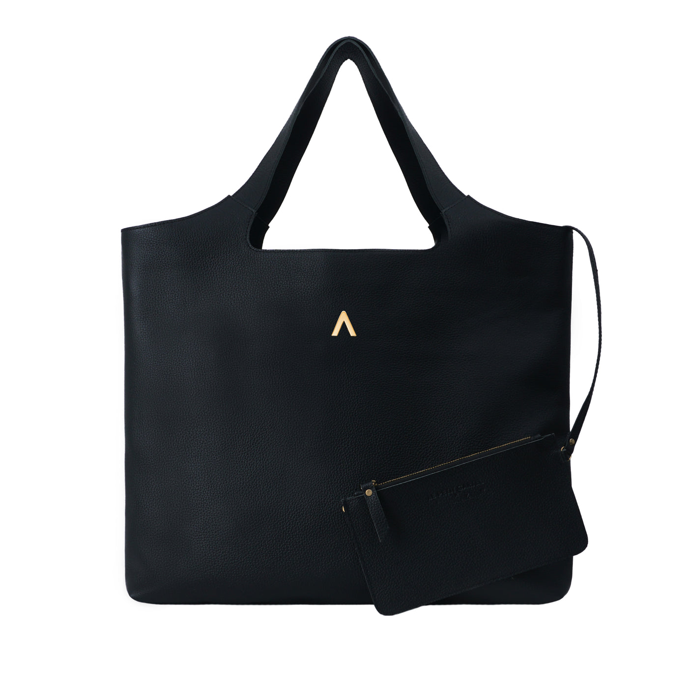 PRE-ORDER THE SOSO TOTE - BLACK GOLD LEATHER