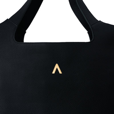 PRE-ORDER THE SOSO TOTE - BLACK GOLD LEATHER