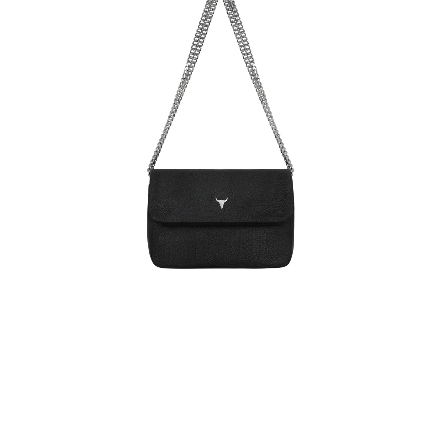 MINI JOSH BAG - BLACK LEATHER