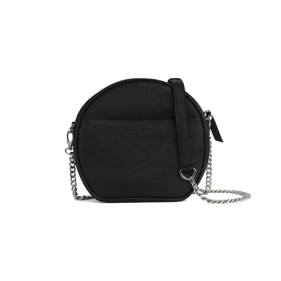 XS CHIARA BAG - BLACK LEATHER