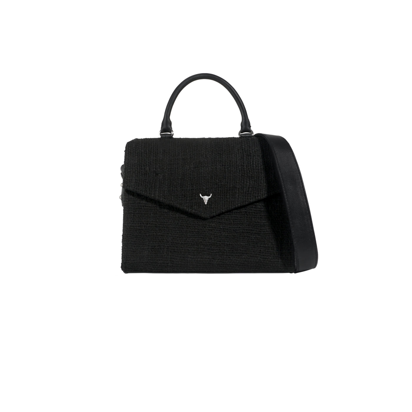 SAC JOÉ - COTON TISSÉ NOIR