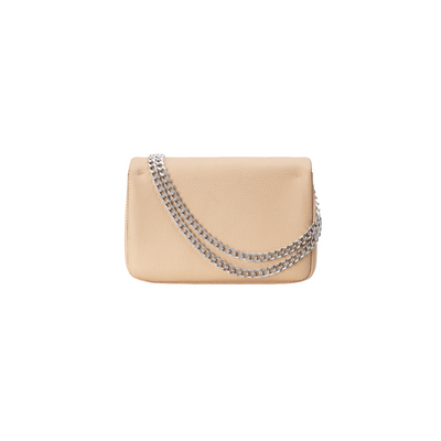 MINI JOSH BAG - BEIGE LEATHER