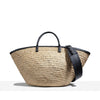 INKA BASKET - BLACK LEATHER