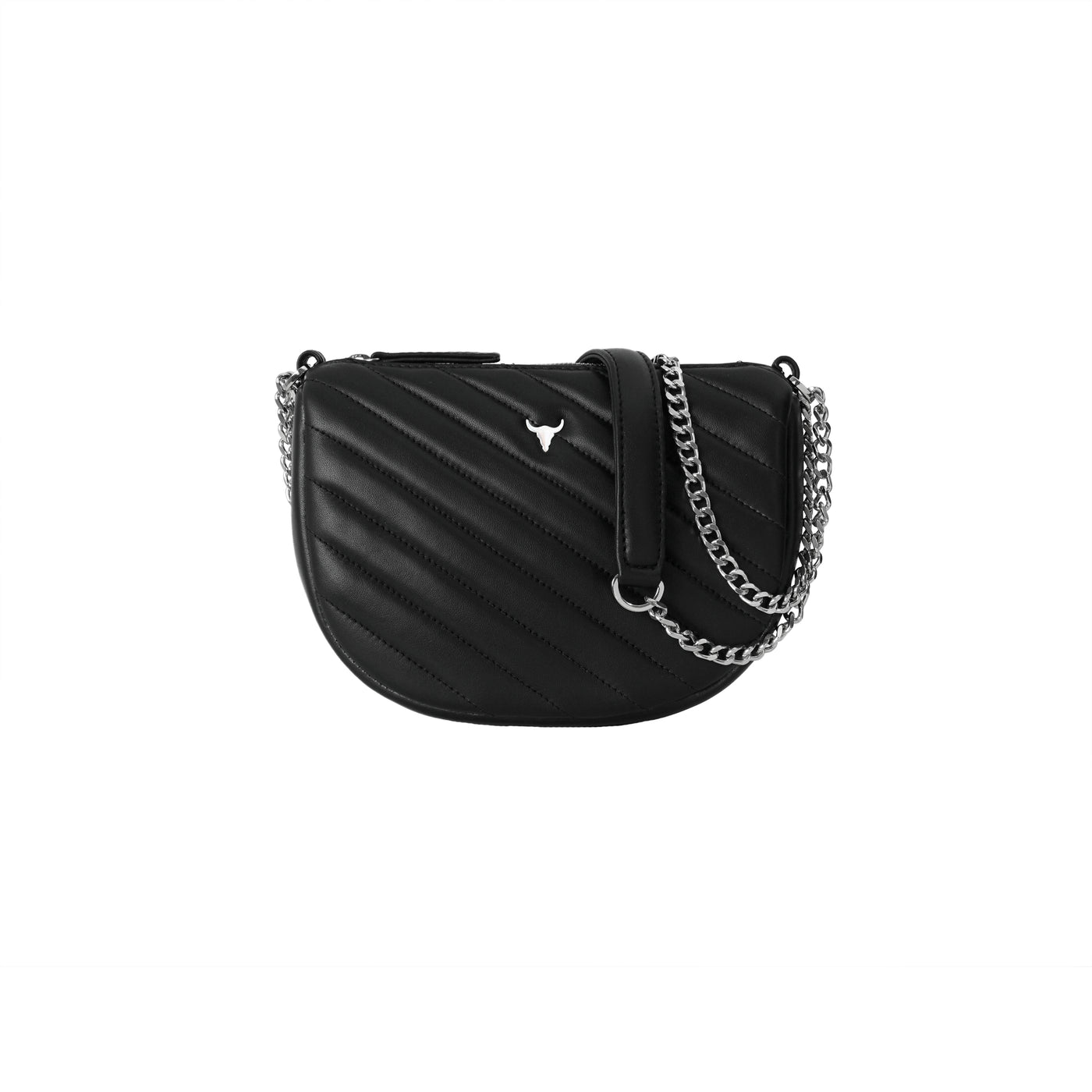 ORIGINAL FRED BAG - QUILTED BLACK LEATHER