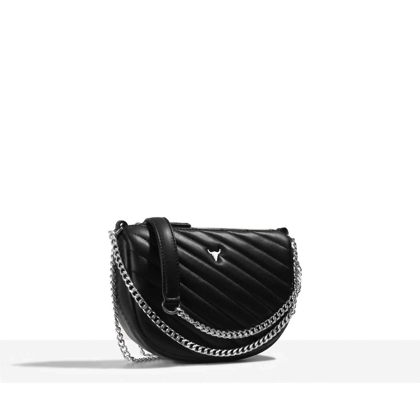 ORIGINAL FRED BAG - QUILTED BLACK LEATHER