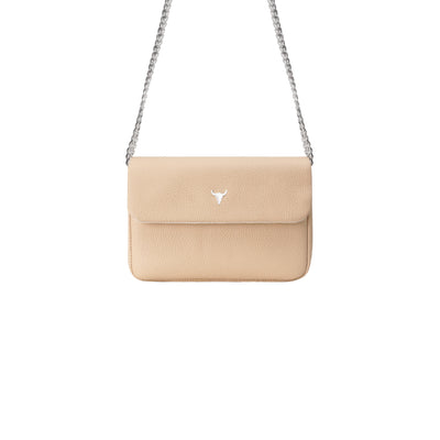 SAC MINI JOSH - CUIR BEIGE