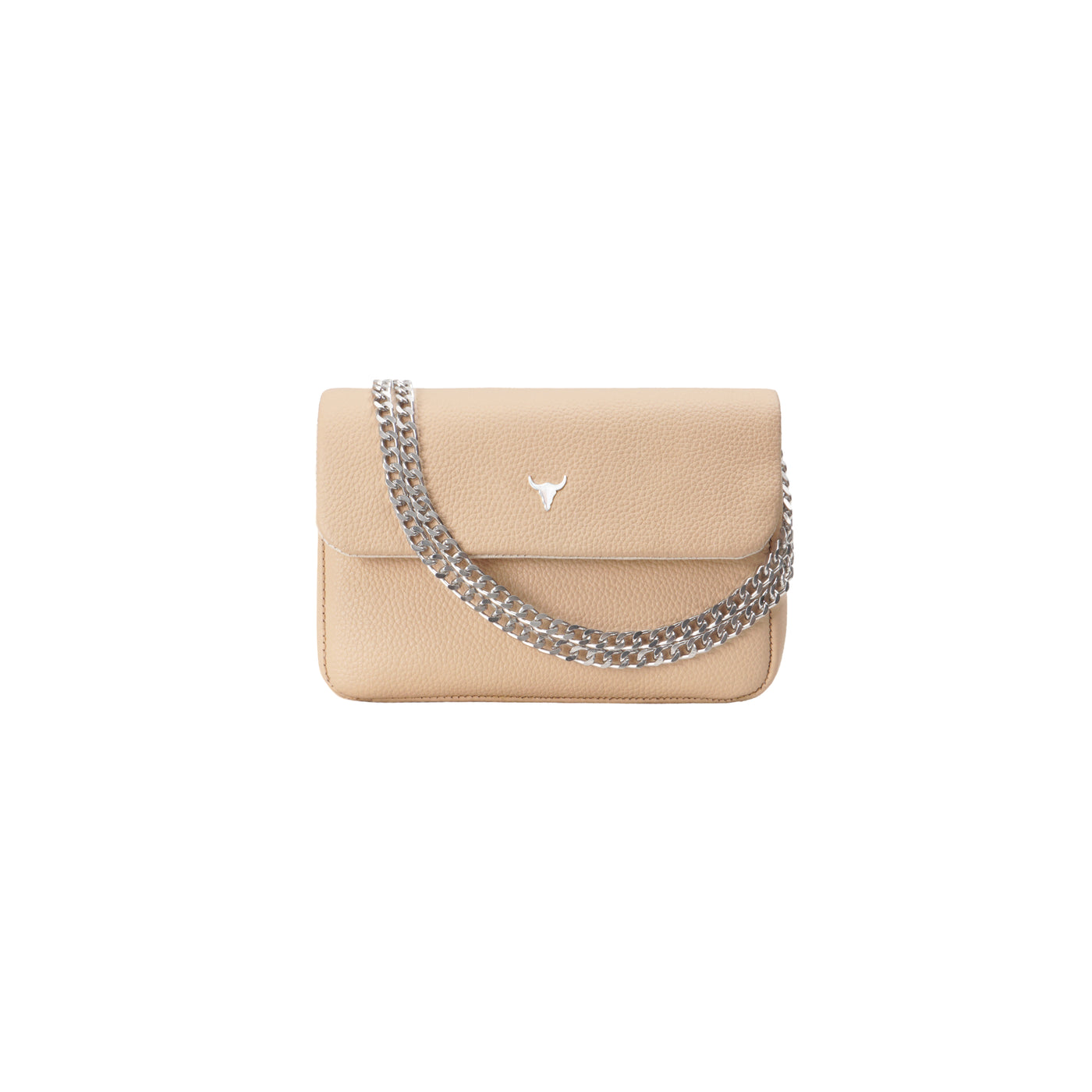 SAC MINI JOSH - CUIR BEIGE