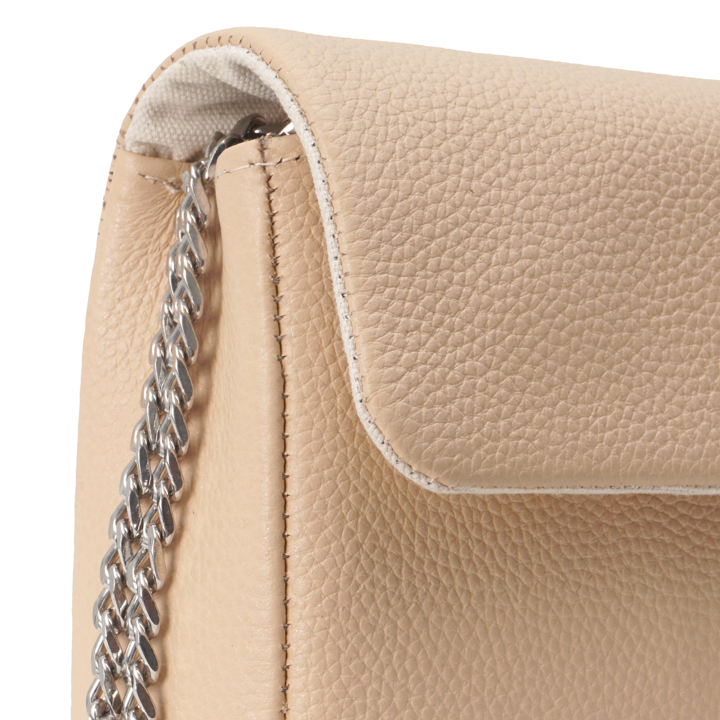 SAC MINI JOSH - CUIR BEIGE