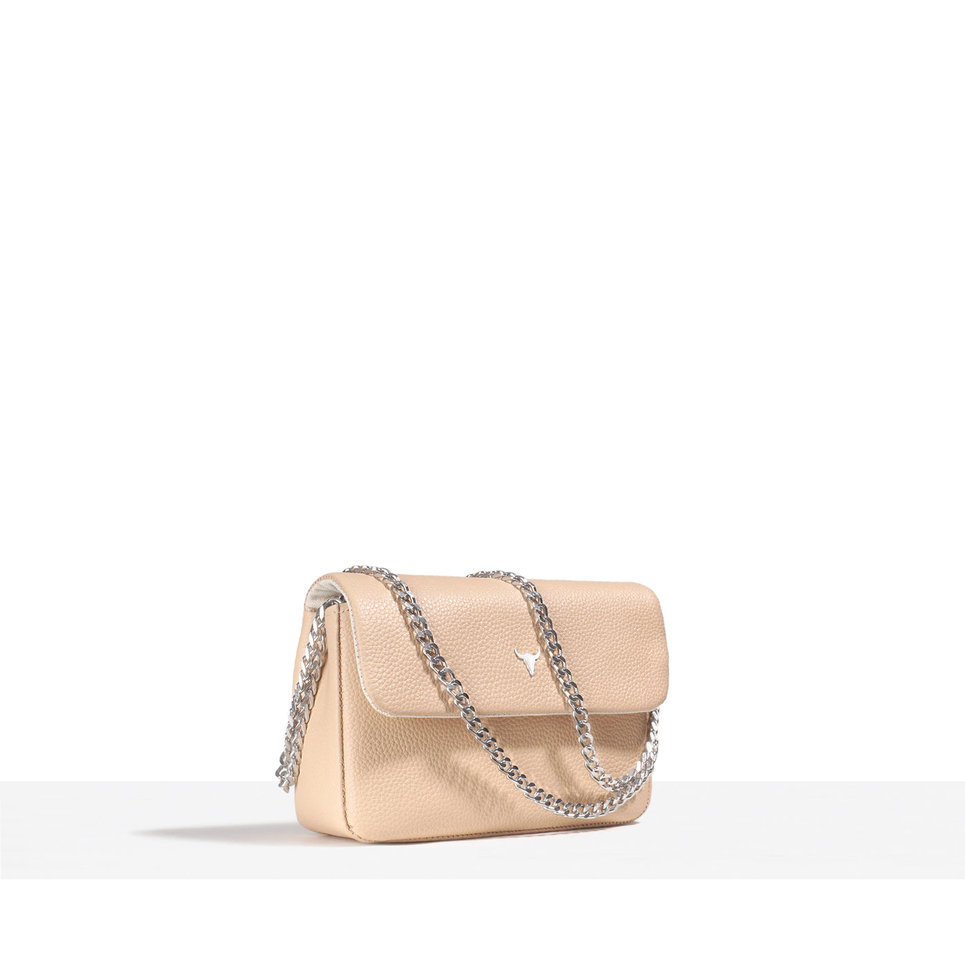 SAC MINI JOSH - CUIR BEIGE