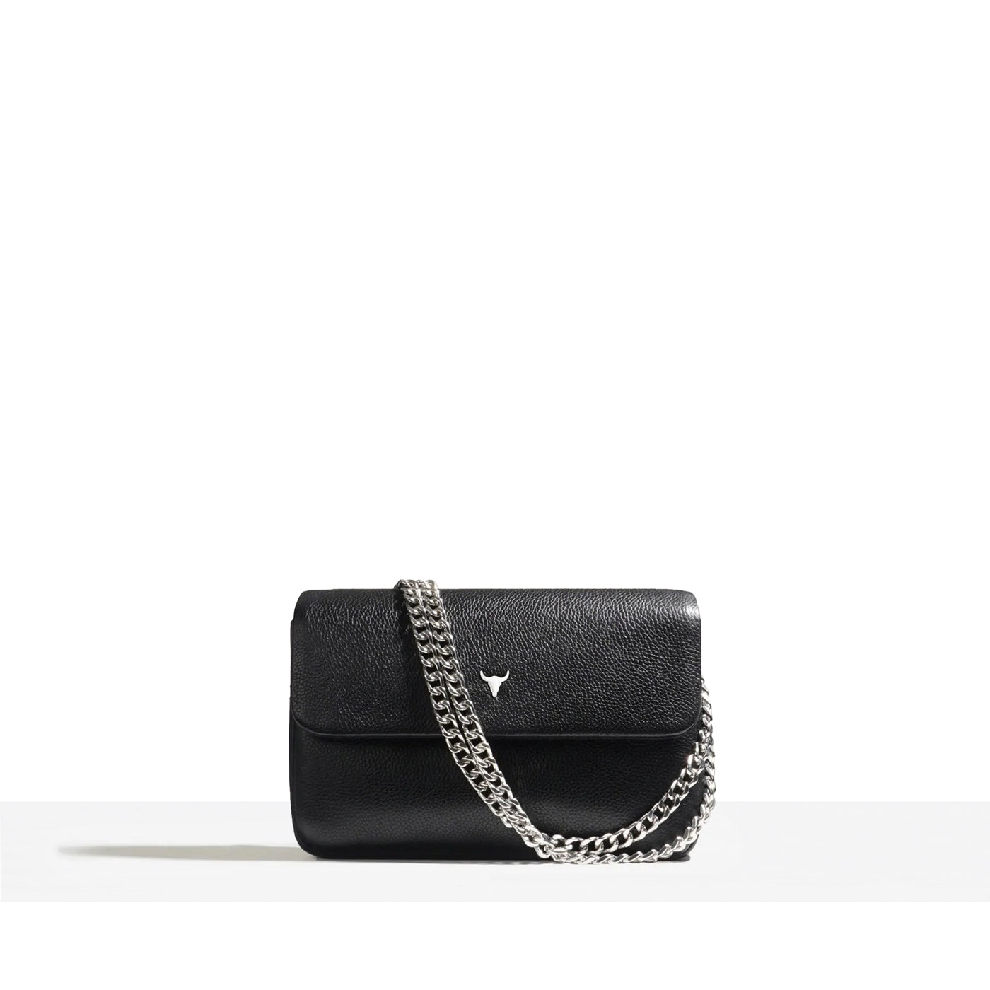 SAC MINI JOSH - CUIR NOIR