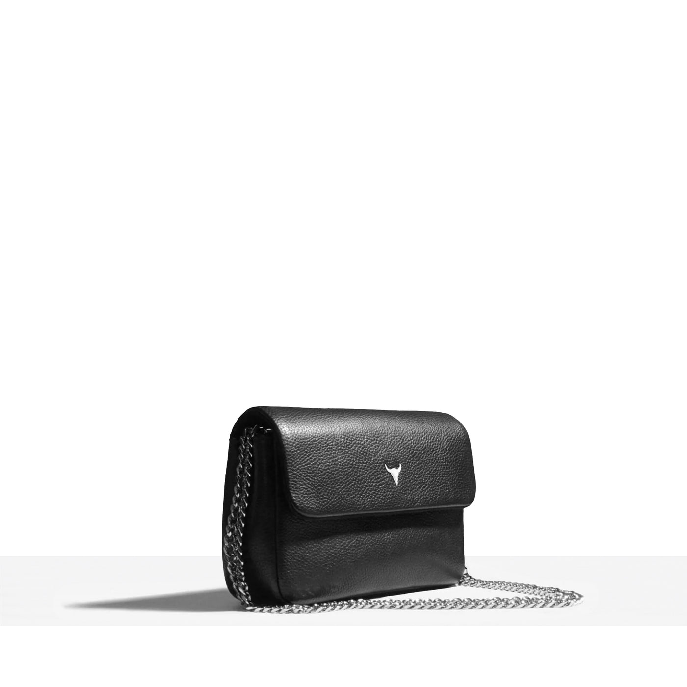 MINI JOSH BAG - BLACK LEATHER