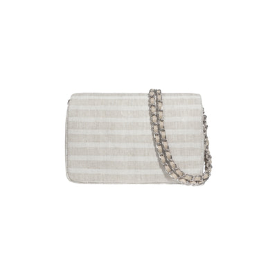 MINI JOSH BAG - STRIPED LINEN