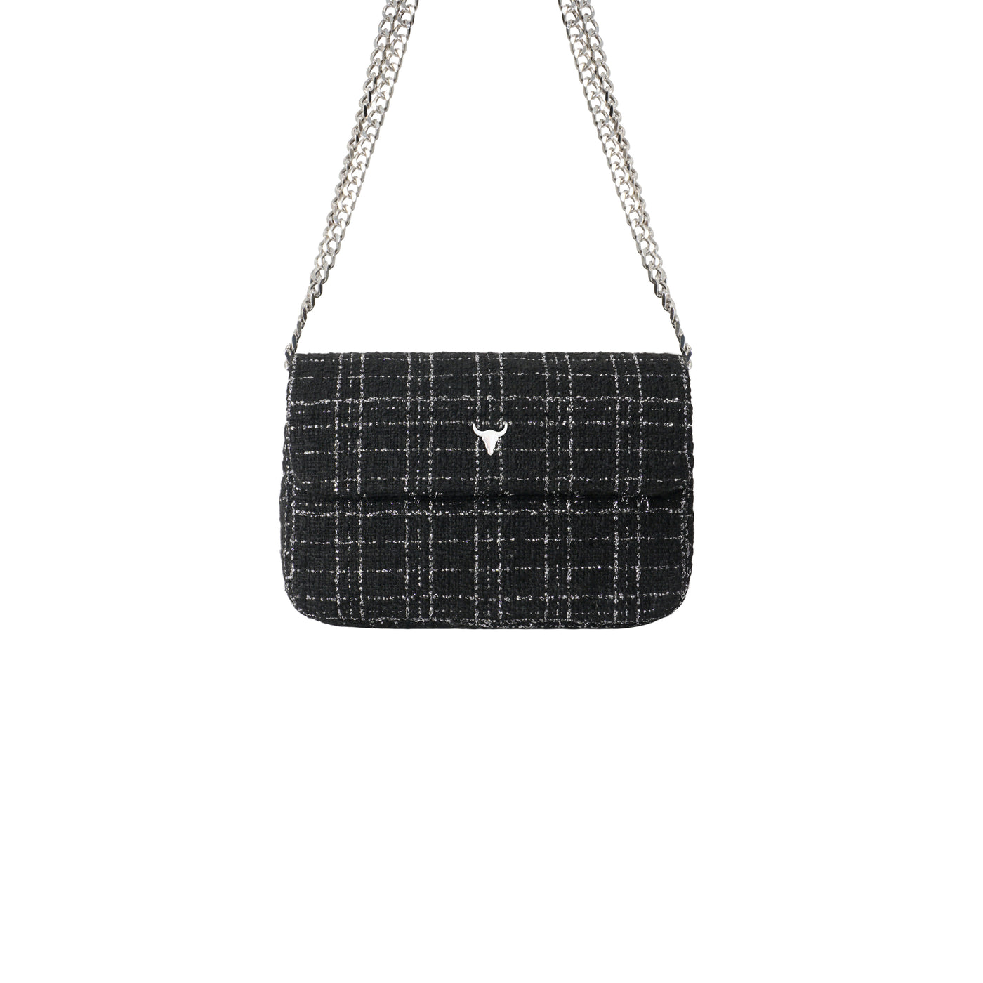 MINI JOSH BAG - TWEED MILAN SHINY