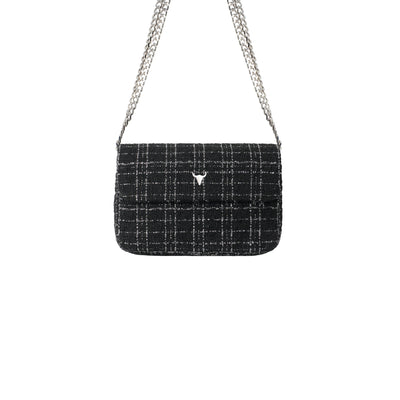 MINI JOSH BAG - TWEED MILAN SHINY