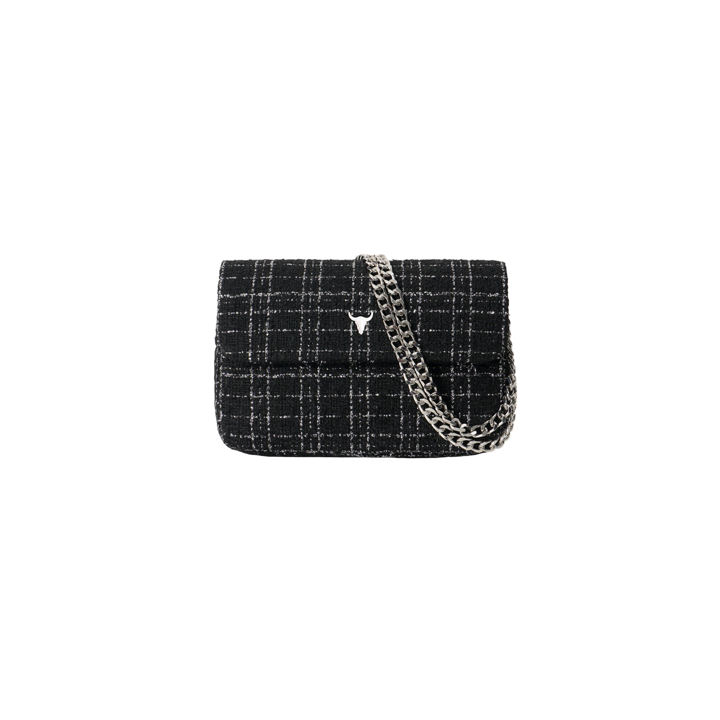 MINI JOSH BAG - TWEED MILAN SHINY