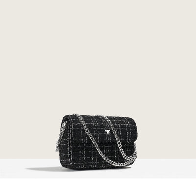 MINI JOSH BAG - TWEED MILAN SHINY