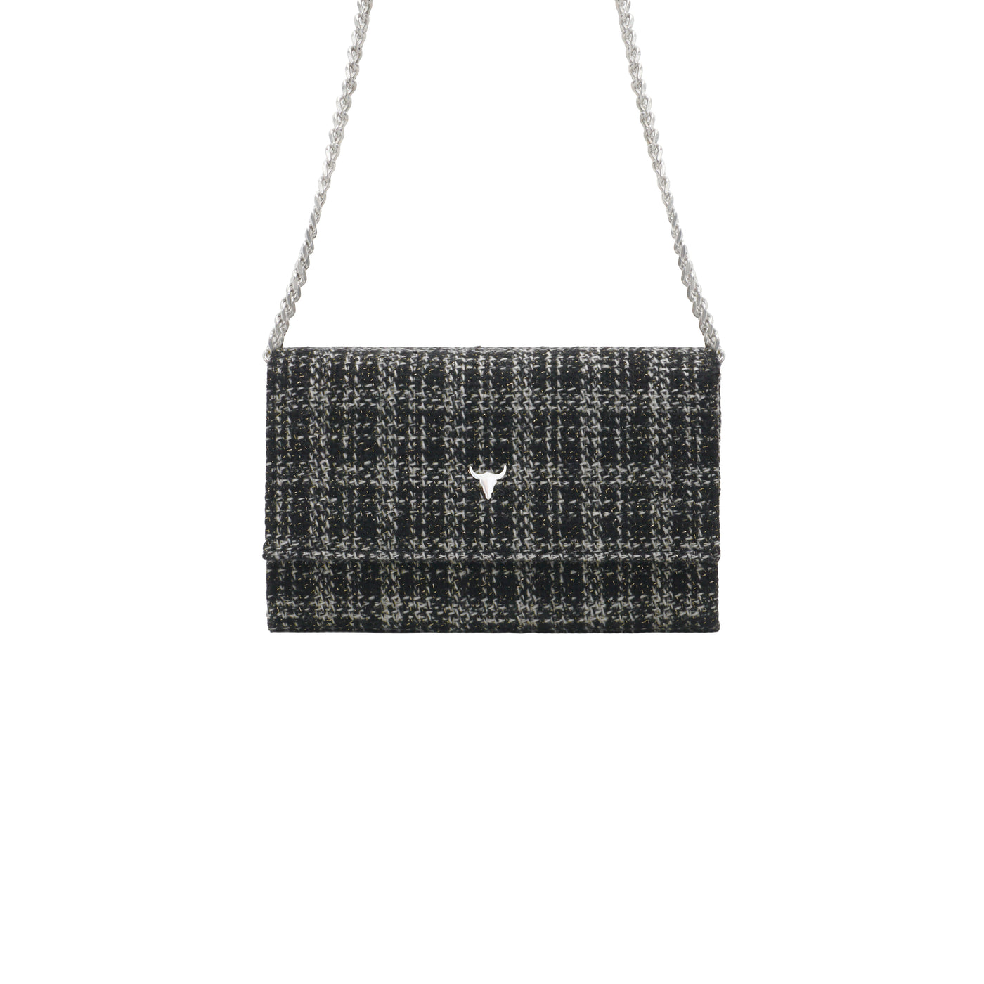 SAC MINI NELLY - TWEED GREGIO