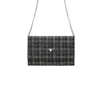 MINI NELLY BAG - TWEED GREGIO